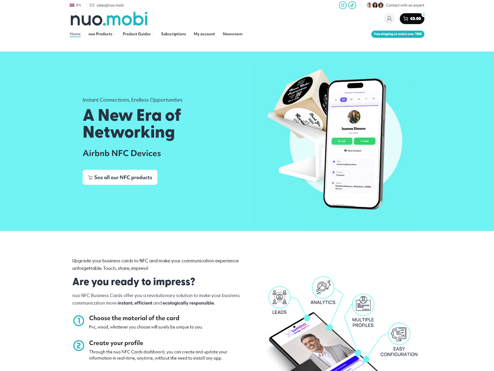 nuo — NFC product line