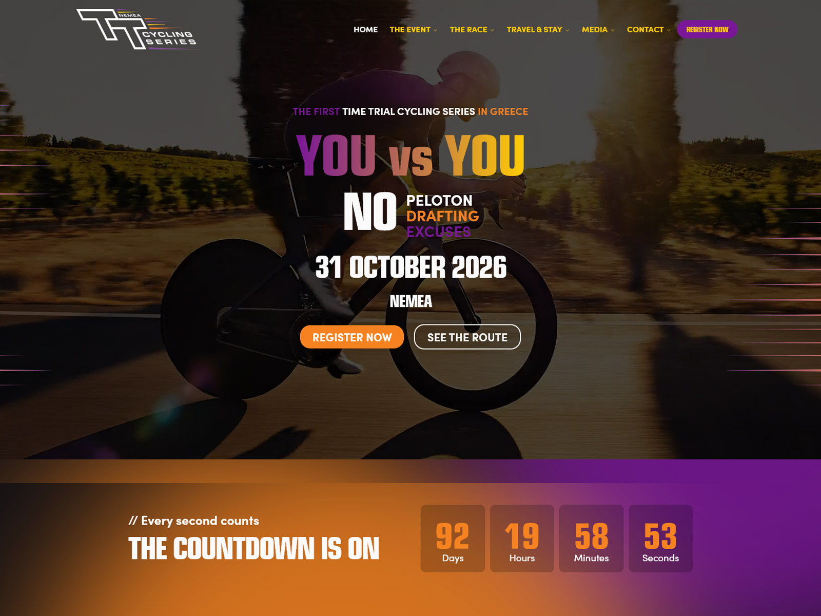 TT Cycling Series, time trial cycling event in Nemea